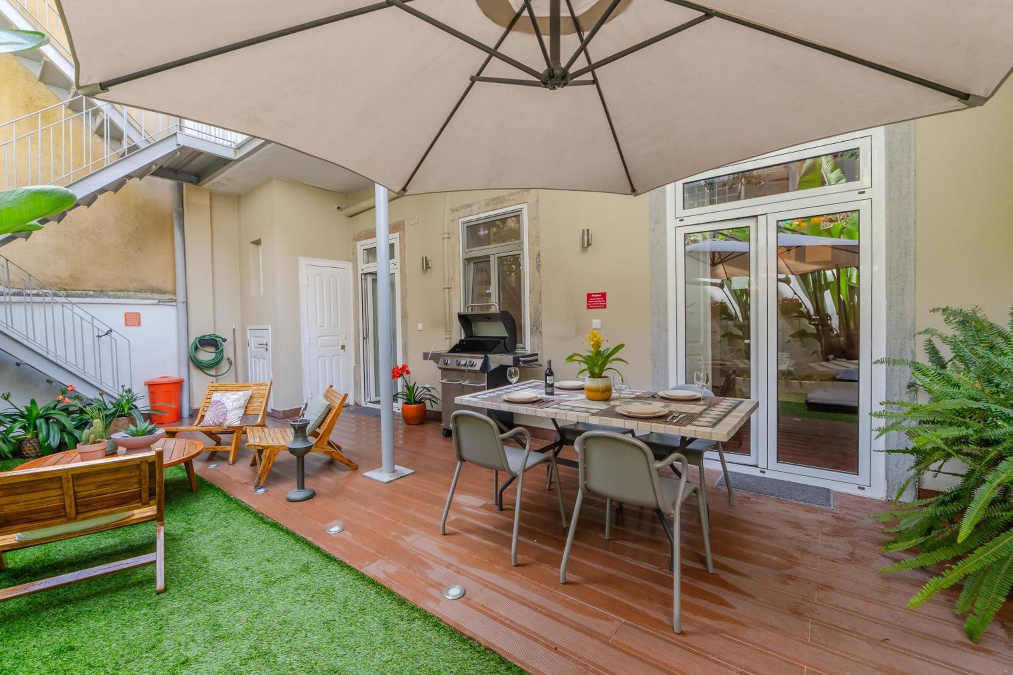 Апартаменты Lisbon Garden Retreat Экстерьер фото