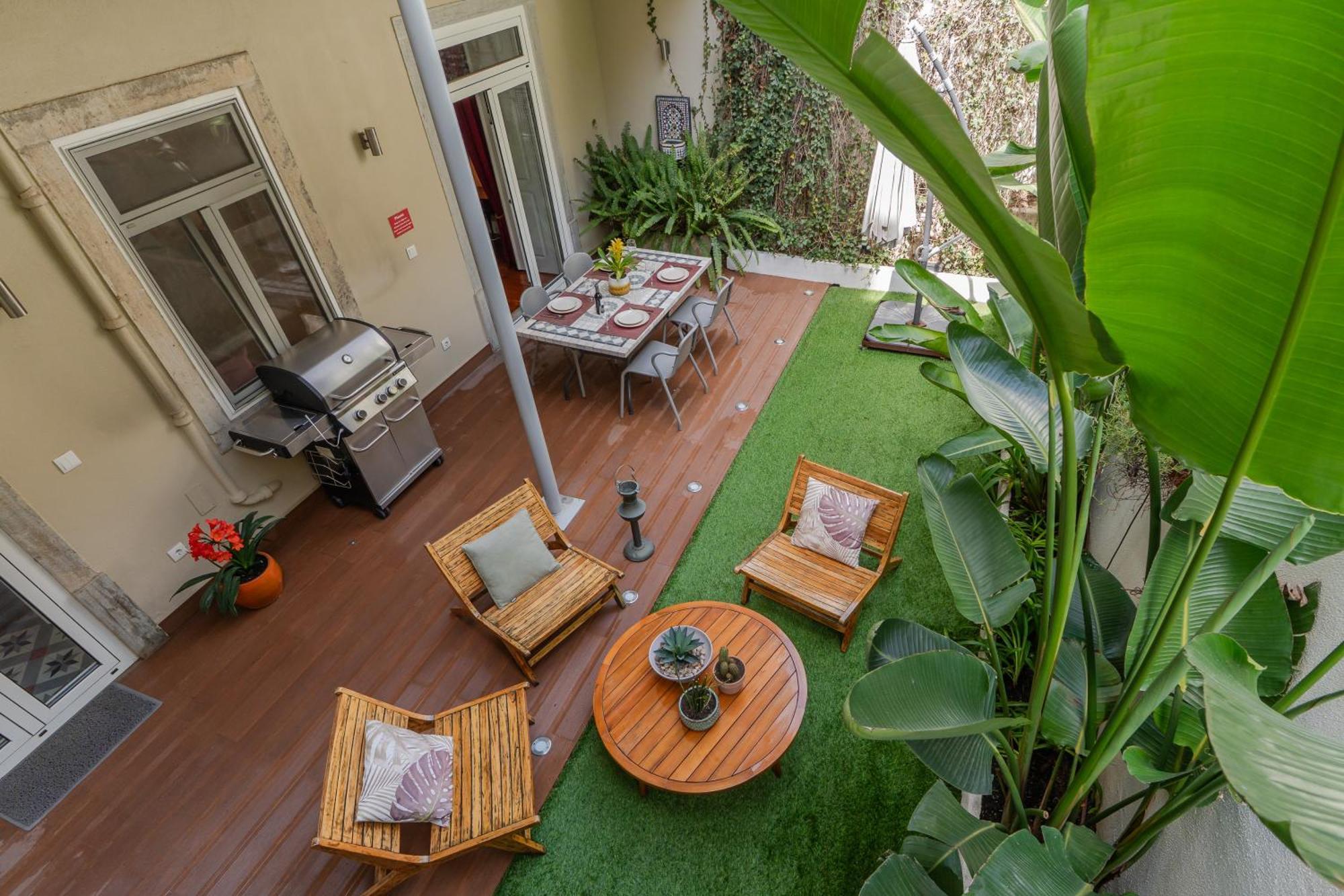 Апартаменты Lisbon Garden Retreat Экстерьер фото
